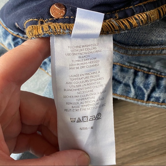 Free People Dakota Ripped Straight Leg Jeans - Picture 7 of 15